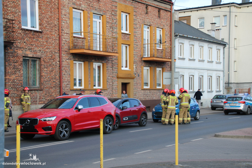 W centrum miasta zderzyły się trzy samochody