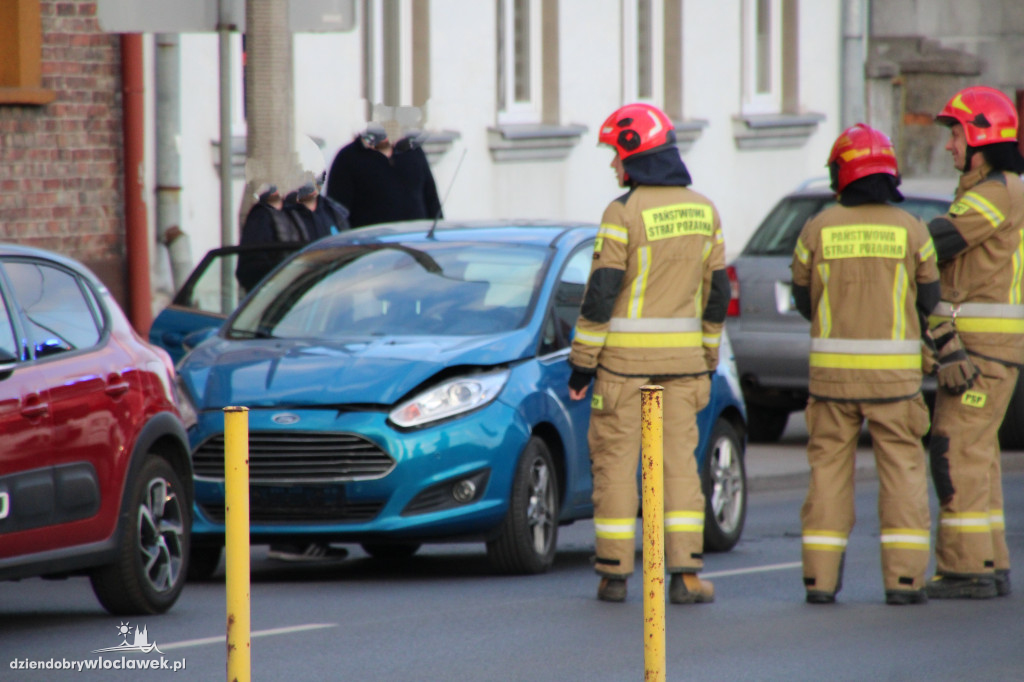 W centrum miasta zderzyły się trzy samochody