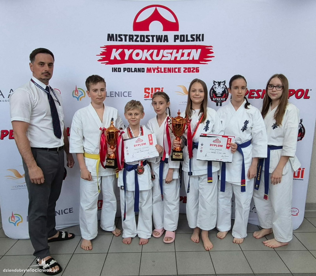 Włocławscy karatecy na Mistrzostwach Polski