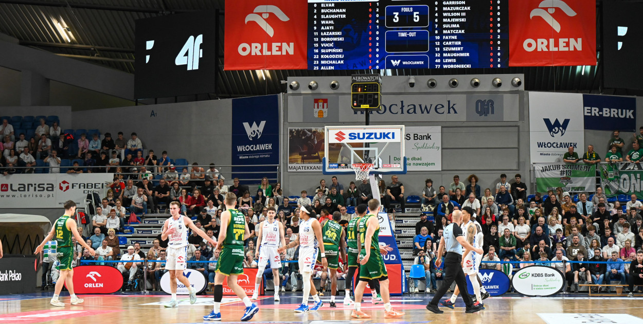 Mecz Anwil Włocławek - Zastal Zielona Góra
