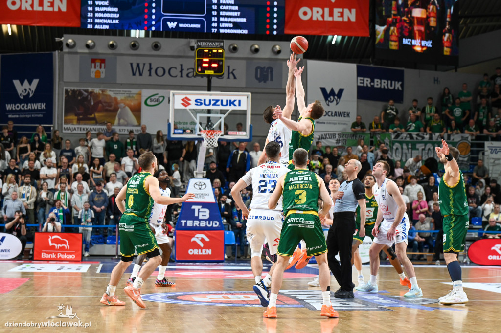 Mecz Anwil Włocławek - Zastal Zielona Góra