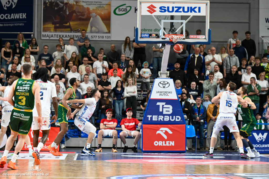 Mecz Anwil Włocławek - Zastal Zielona Góra