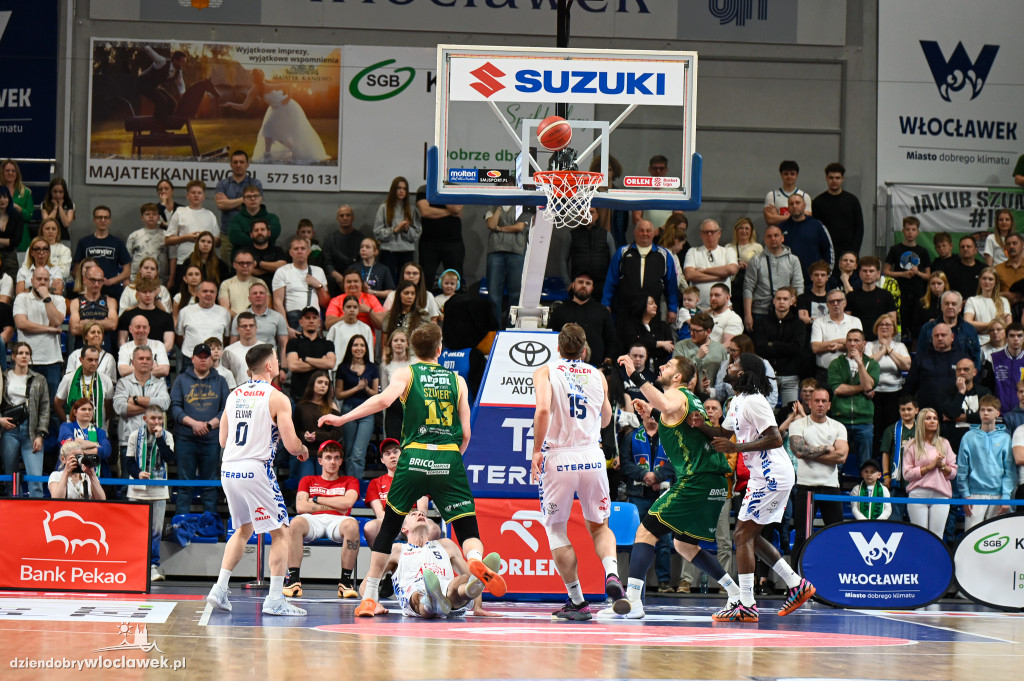 Mecz Anwil Włocławek - Zastal Zielona Góra