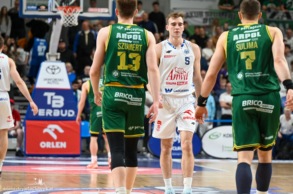 Mecz Anwil Włocławek - Zastal Zielona Góra