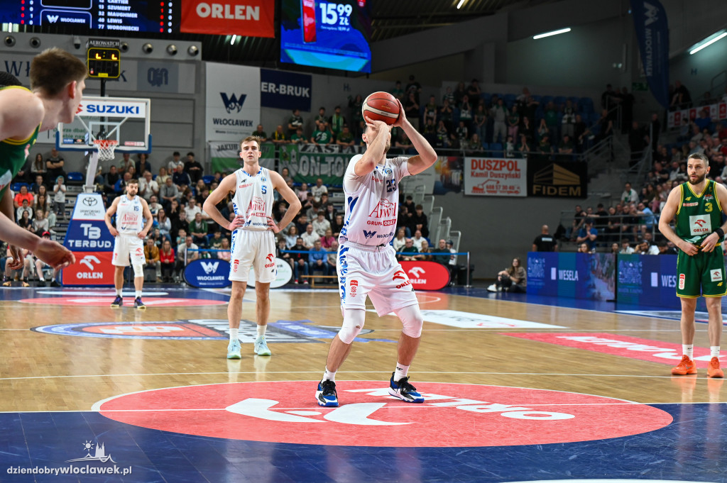 Mecz Anwil Włocławek - Zastal Zielona Góra