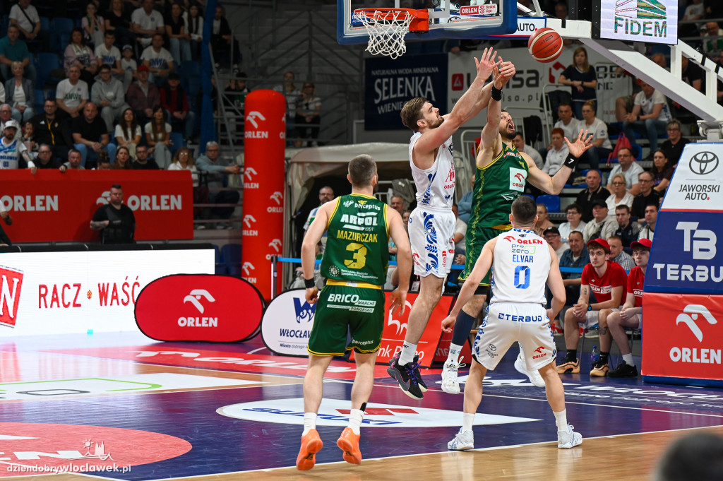 Mecz Anwil Włocławek - Zastal Zielona Góra