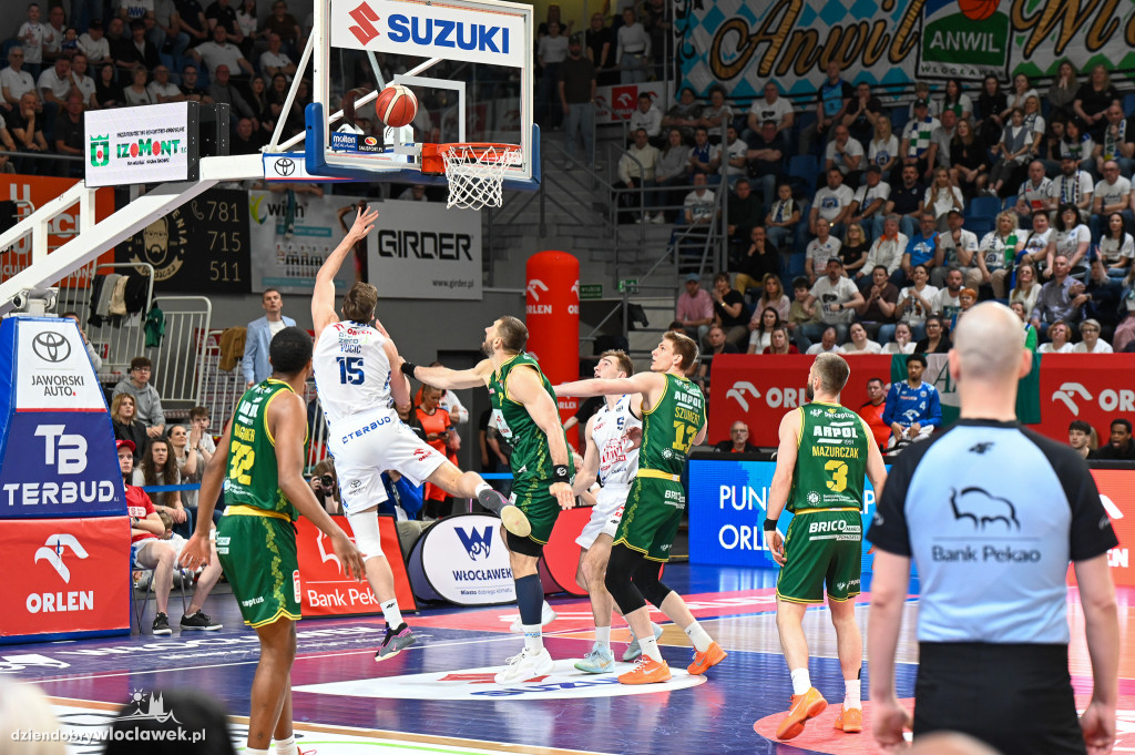 Mecz Anwil Włocławek - Zastal Zielona Góra