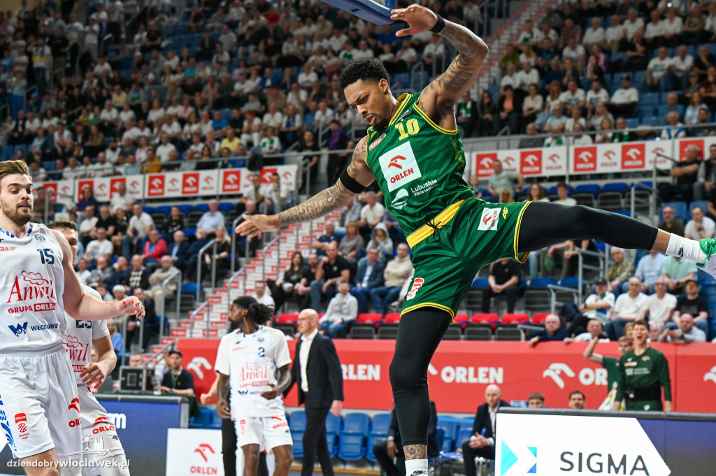 Mecz Anwil Włocławek - Zastal Zielona Góra