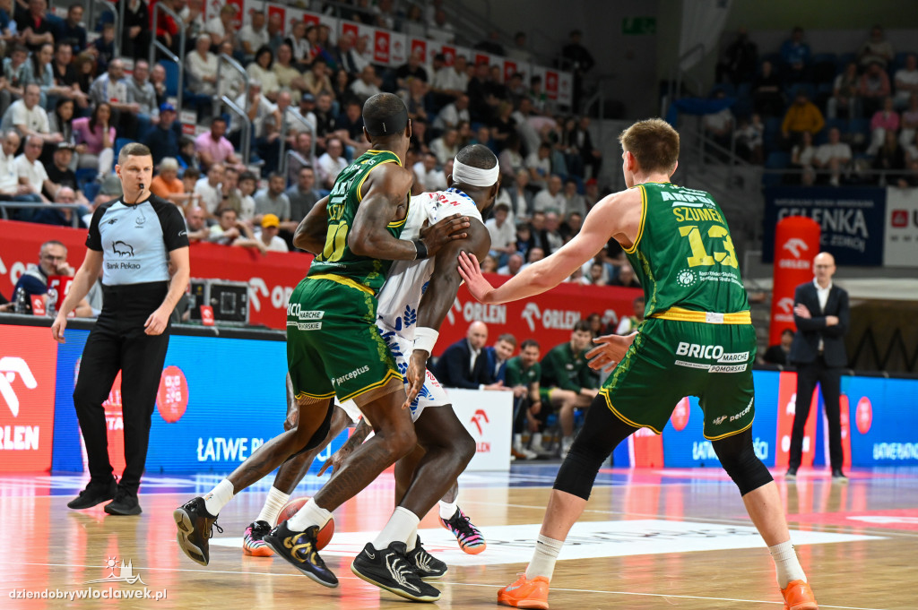 Mecz Anwil Włocławek - Zastal Zielona Góra