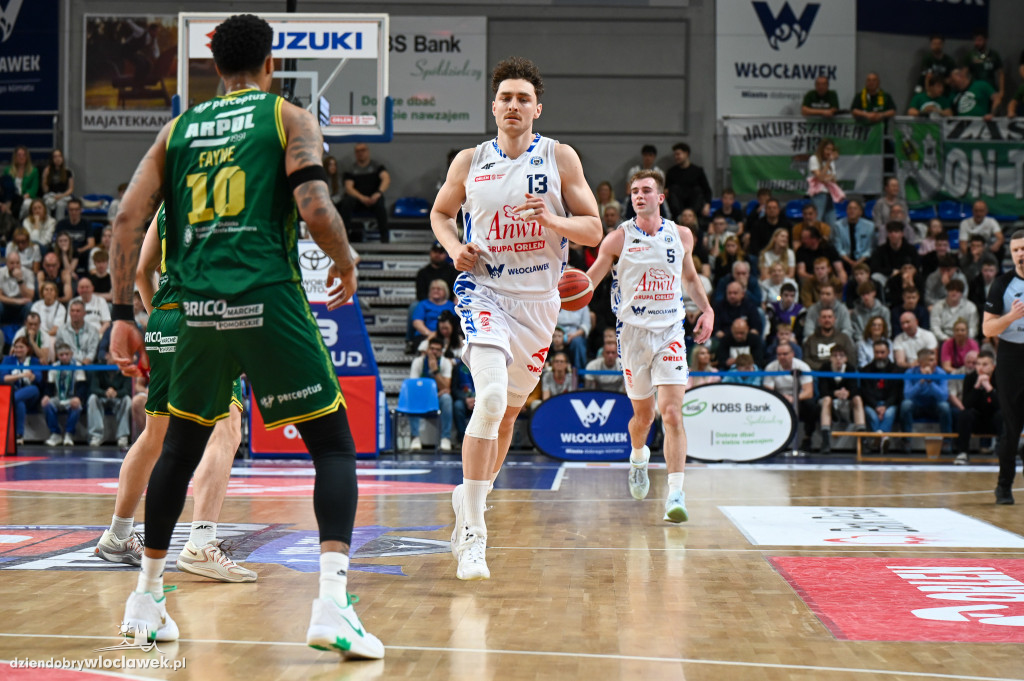 Mecz Anwil Włocławek - Zastal Zielona Góra