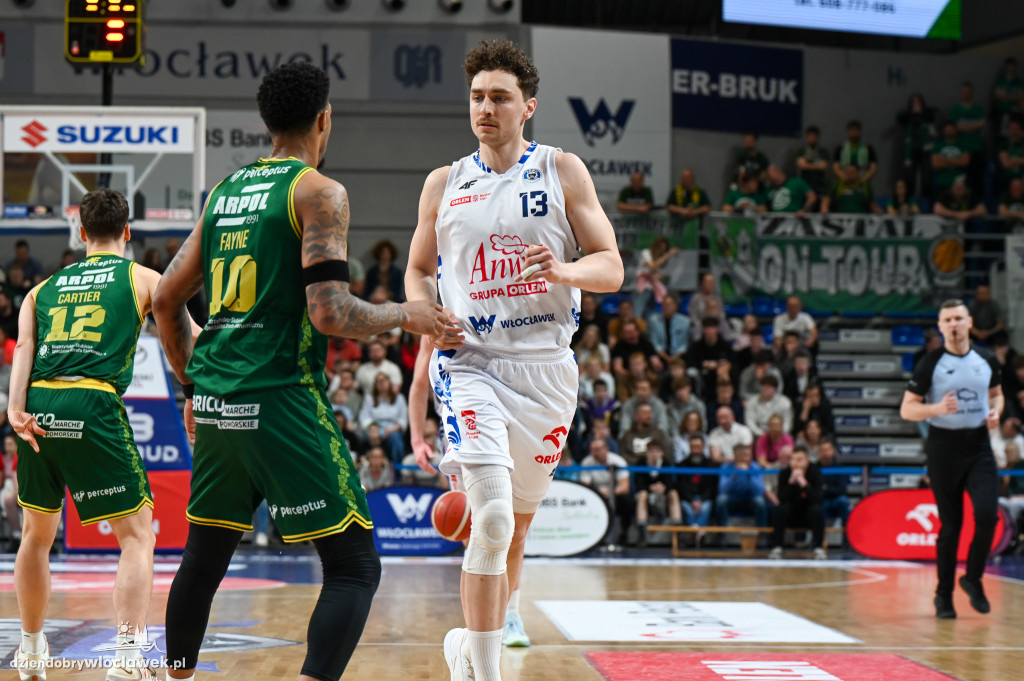 Mecz Anwil Włocławek - Zastal Zielona Góra