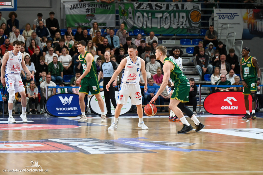 Mecz Anwil Włocławek - Zastal Zielona Góra