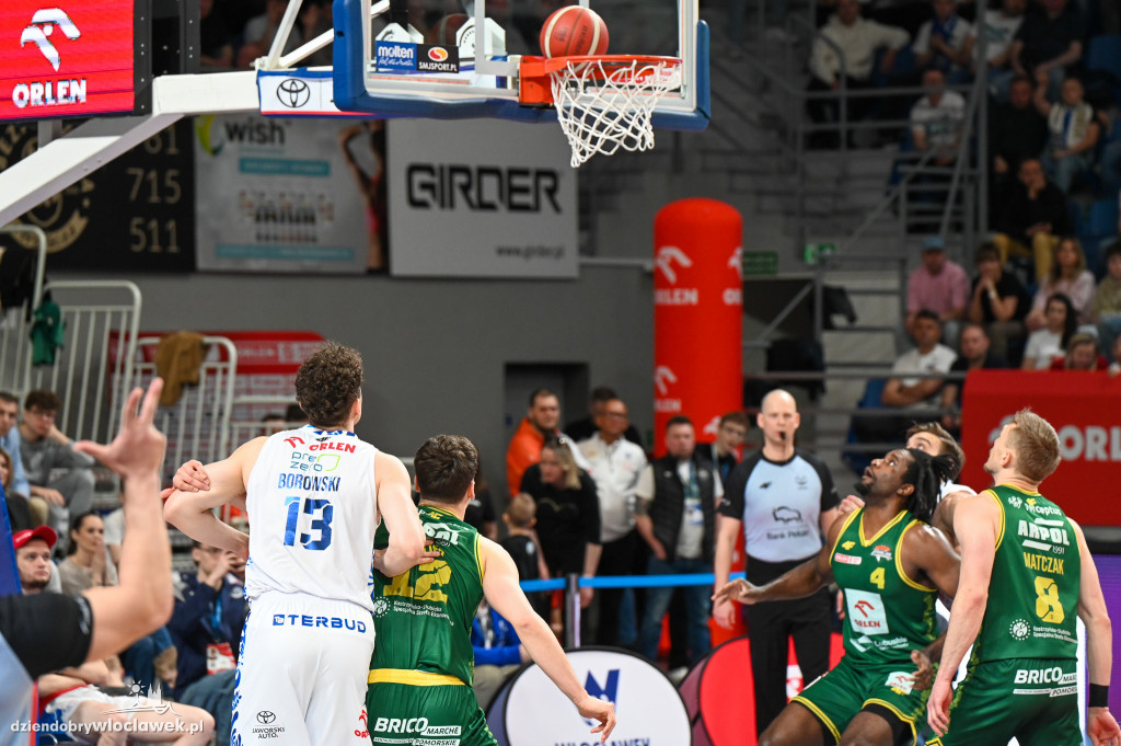 Mecz Anwil Włocławek - Zastal Zielona Góra