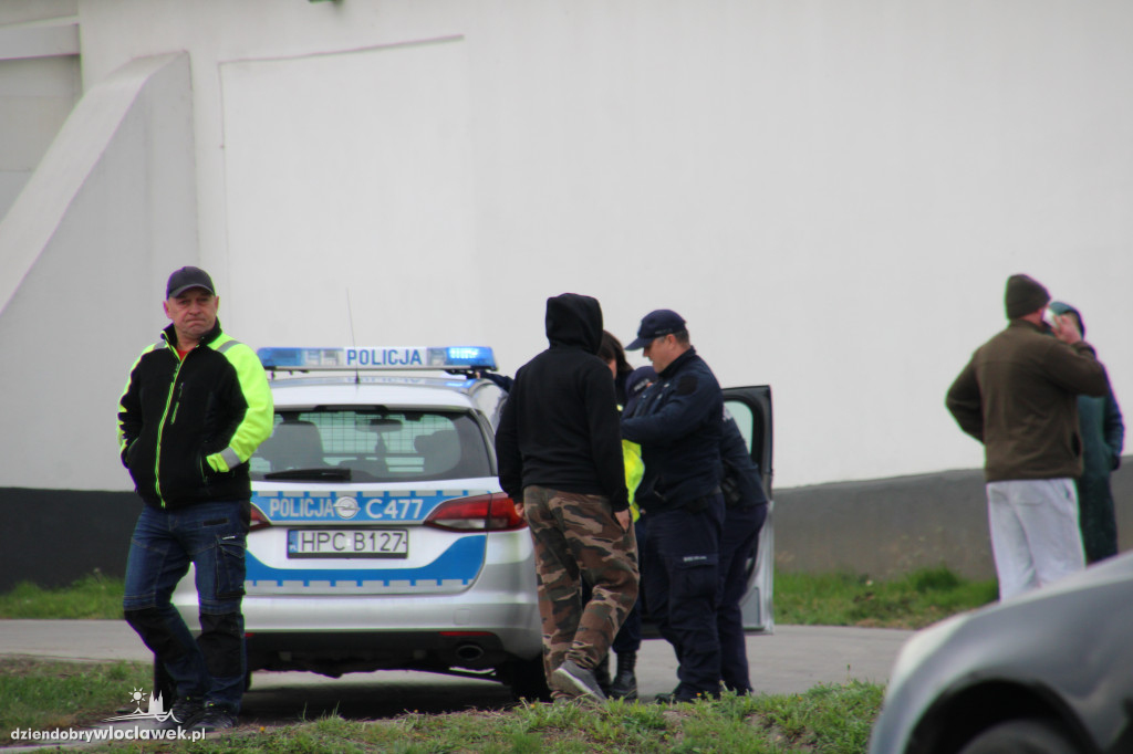 Pożar hali produkcyjnej w Dziardonicach