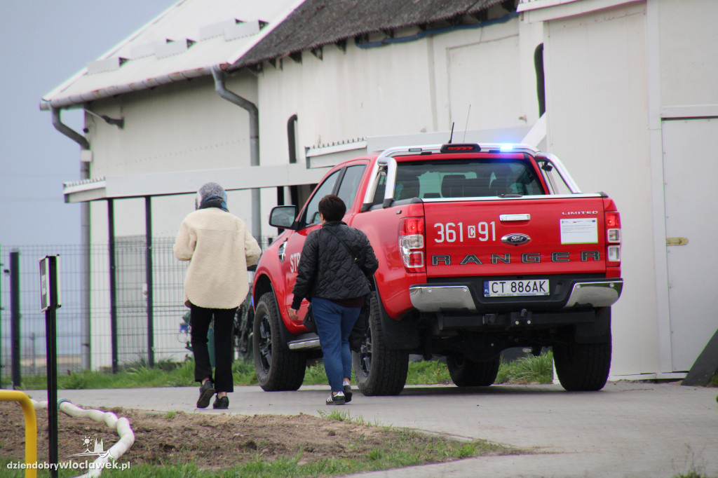 Pożar hali produkcyjnej w Dziardonicach