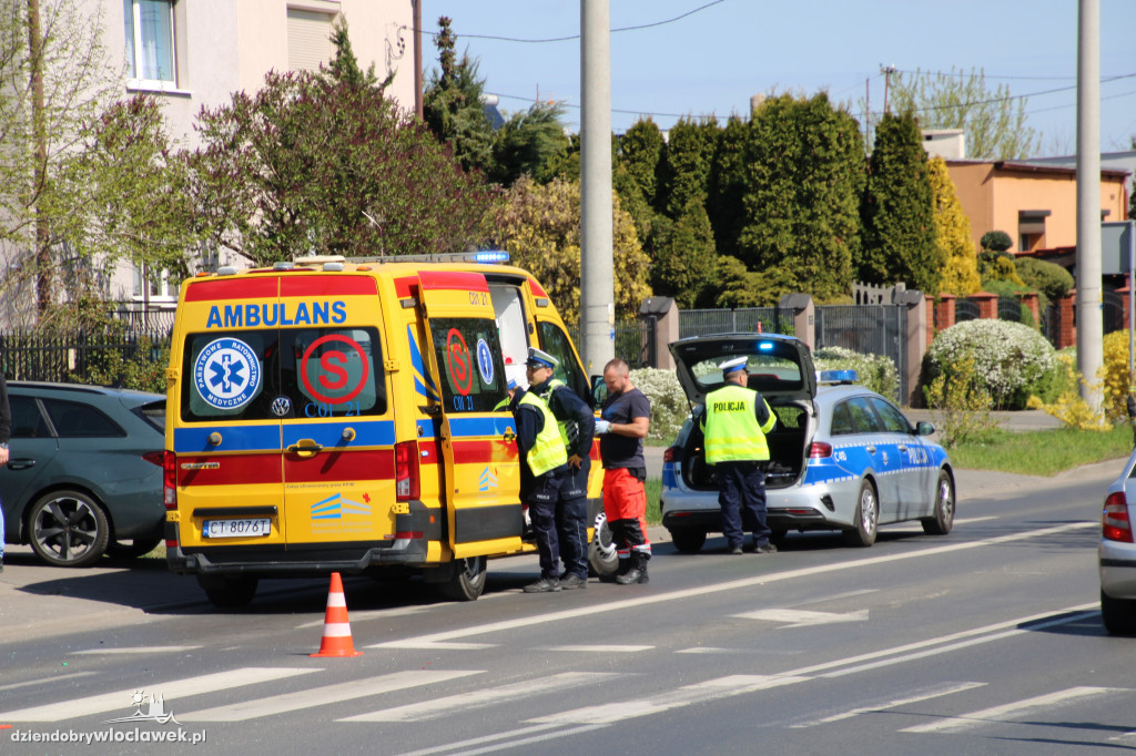 Zderzenie dwóch samochodów na Południu
