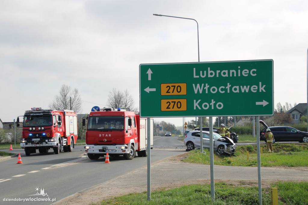 Wypadek w Korzeszynku