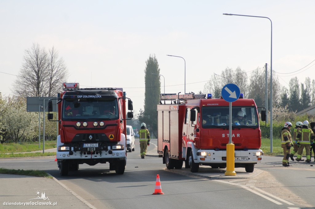 Wypadek w Korzeszynku