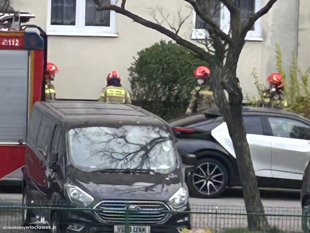 Pożar w wieżowcu na Placu Kolanowszczyzna