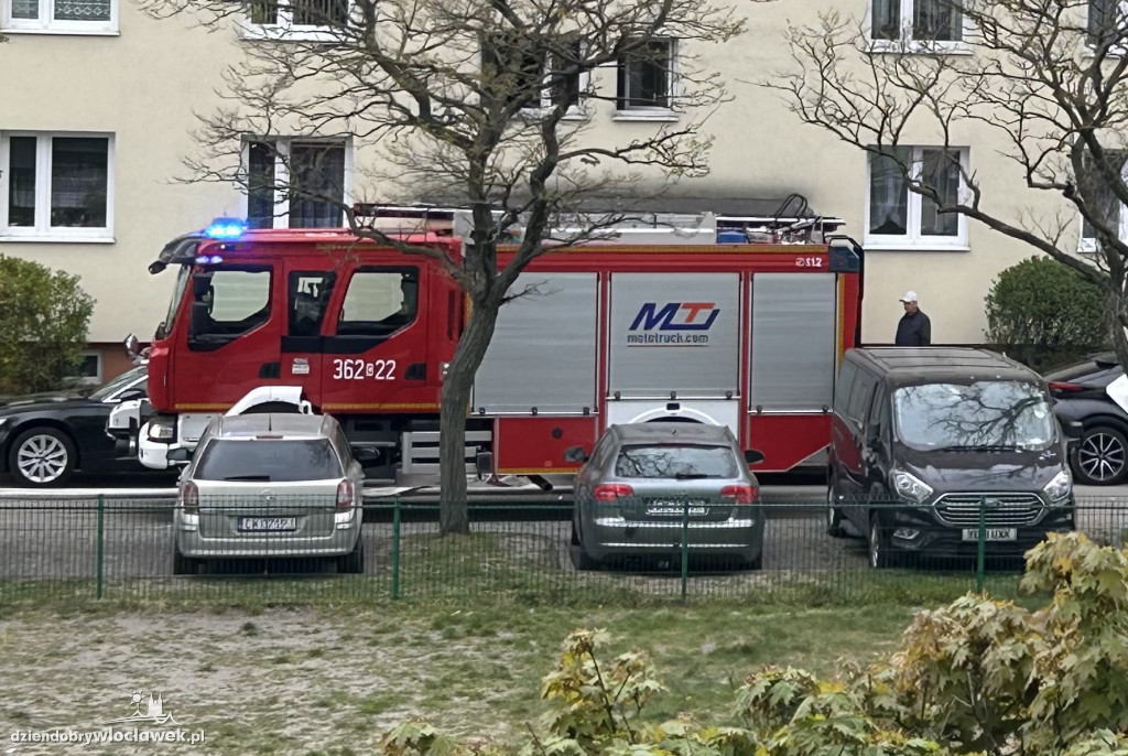 Pożar w wieżowcu na Placu Kolanowszczyzna