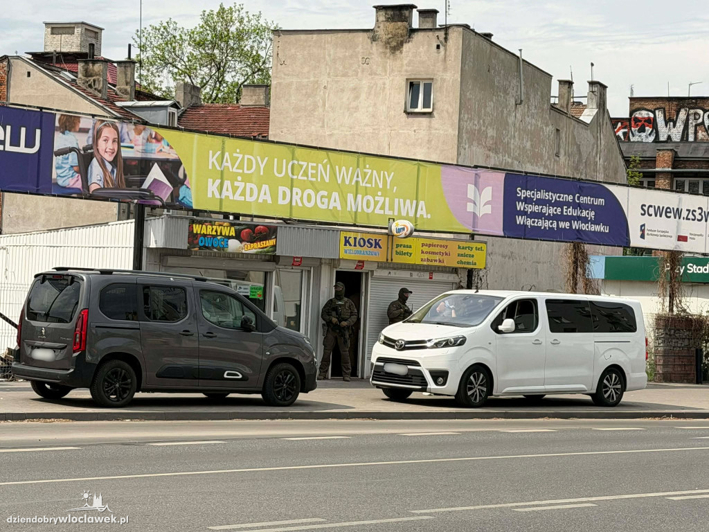 Akcja KAS we Włocławku