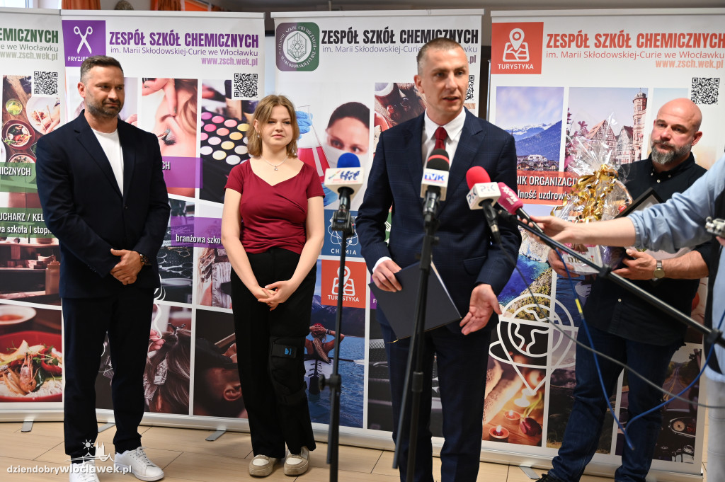 Kamila uhonorowana przez prezydenta miasta