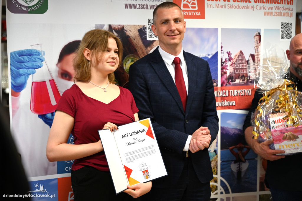 Kamila uhonorowana przez prezydenta miasta
