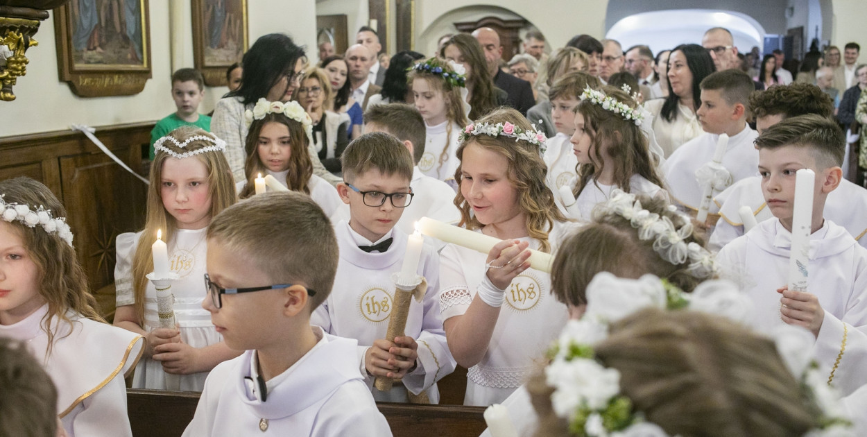 Pierwsza Komunia za nami. Klasztor Franciszkanów