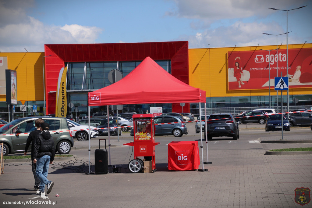 Strażacki pokaz w BiG Włocławek