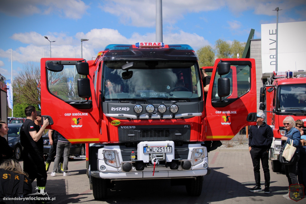 Strażacki pokaz w BiG Włocławek