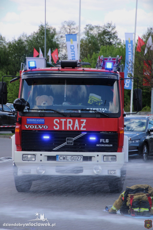 Strażacki pokaz w BiG Włocławek