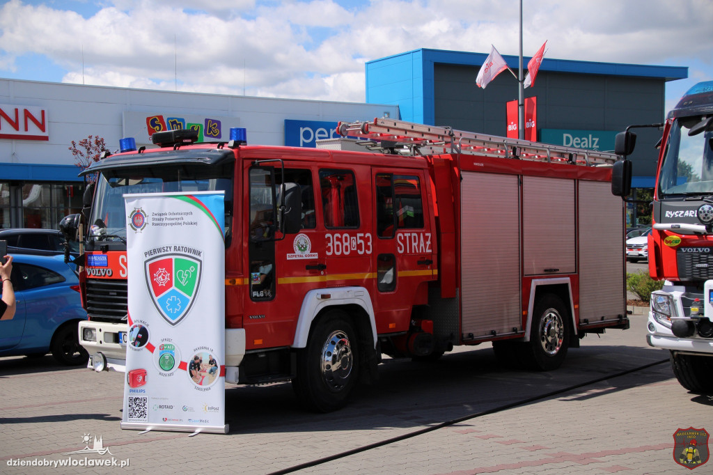 Strażacki pokaz w BiG Włocławek