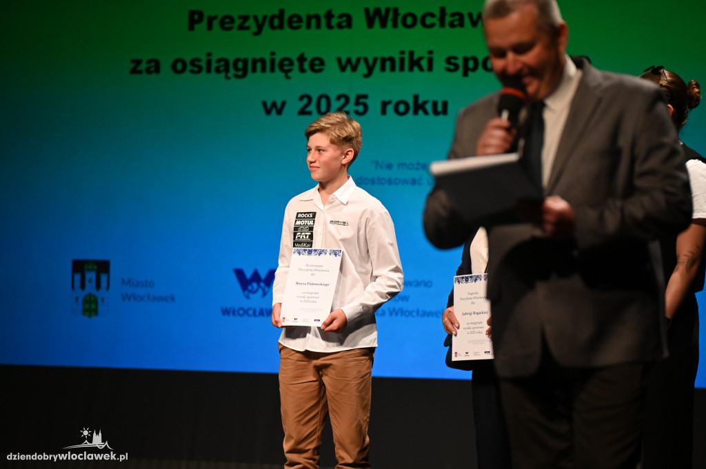 Włocławek nagrodził najlepszych sportowców