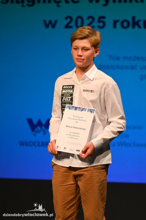 Włocławek nagrodził najlepszych sportowców