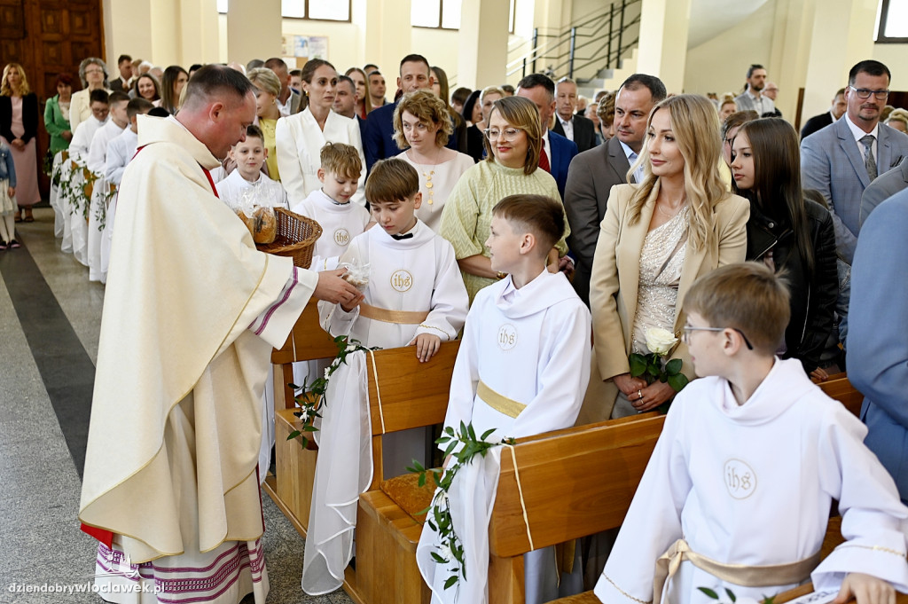 Komunia w parafii NMP na Zawiślu