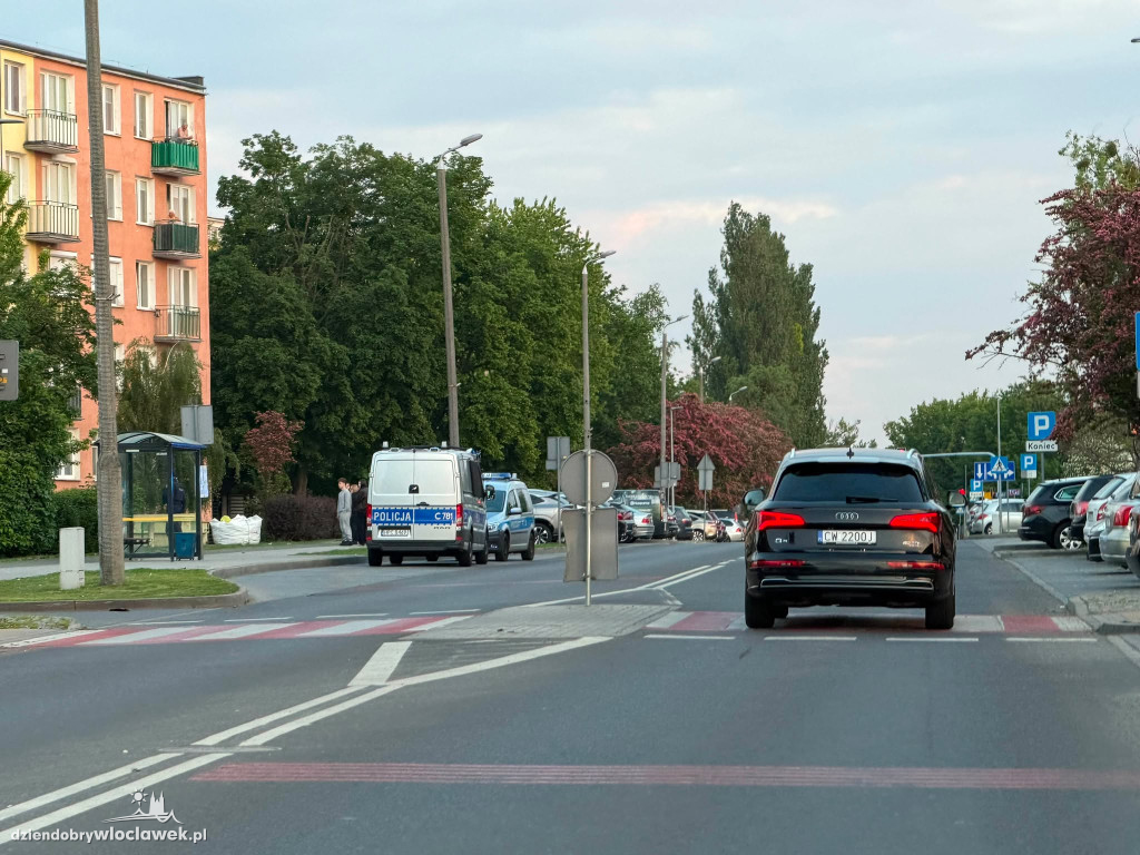 Interwencja policji na Zazamczu