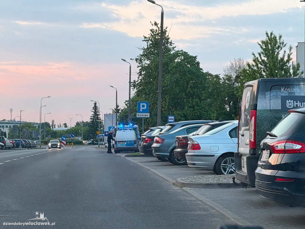 Interwencja policji na Zazamczu