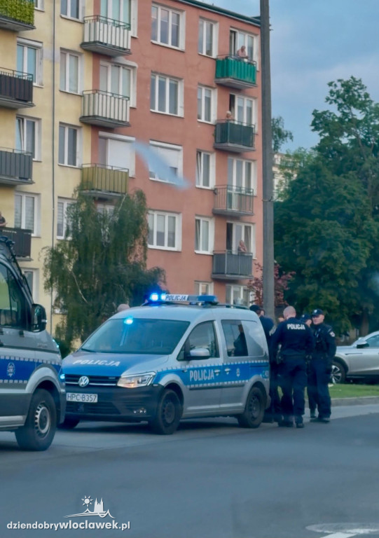 Interwencja policji na Zazamczu