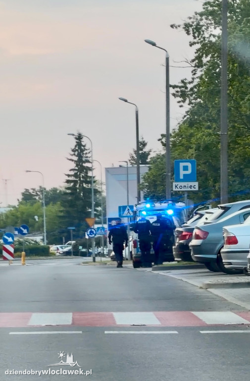 Interwencja policji na Zazamczu