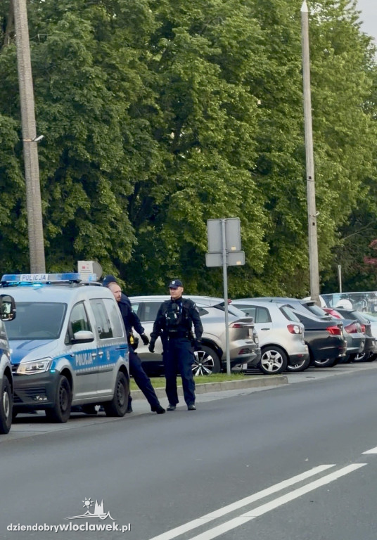 Interwencja policji na Zazamczu