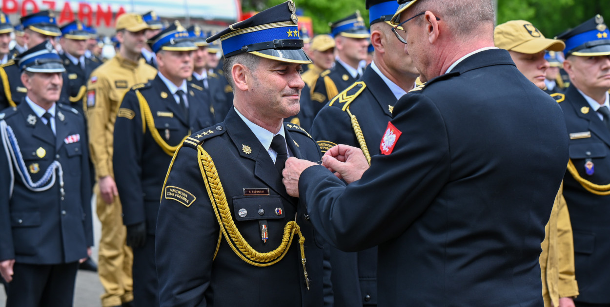 Nagrody i awanse dla strażaków