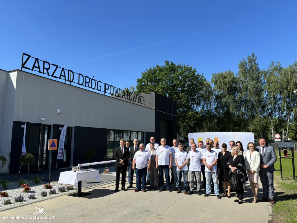 Nowa siedziba  Zarządu Dróg Powiatowych w Choceniu