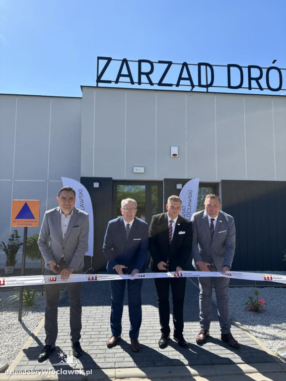 Nowa siedziba  Zarządu Dróg Powiatowych w Choceniu