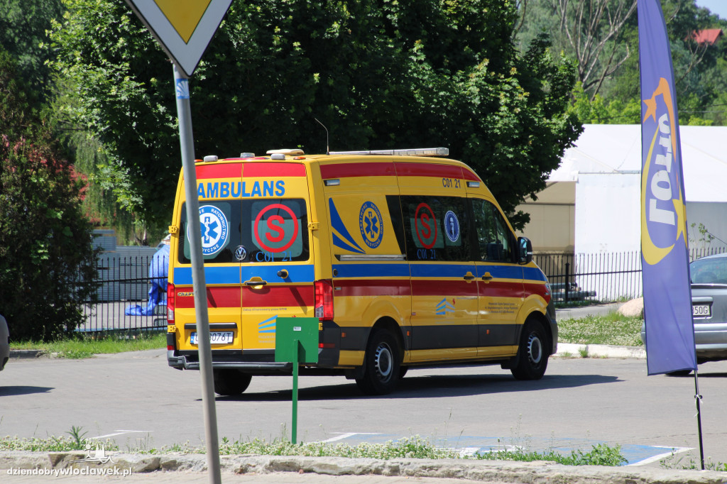 Wypadek motocyklisty w Brześciu Kujawskim