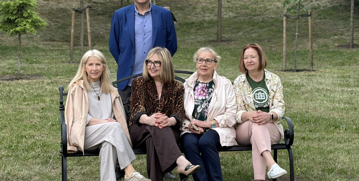 Skwer LZK już otwarty w Parku na Słodowie