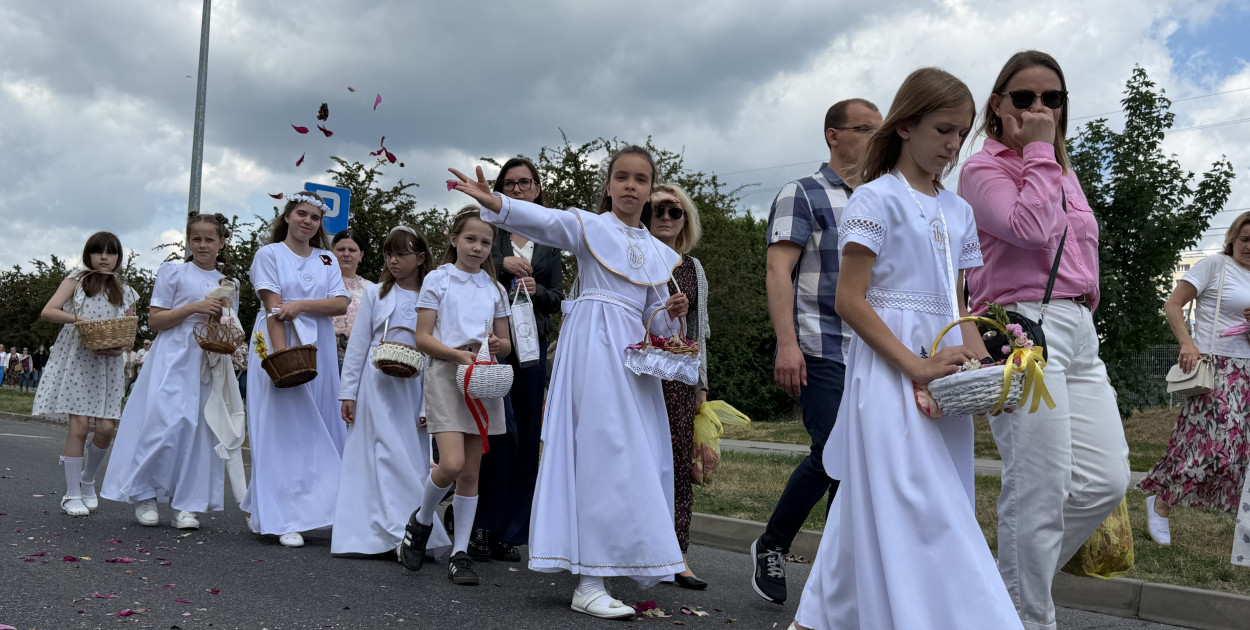 Procesja Bożego Ciała w Parafii Św. Józefa