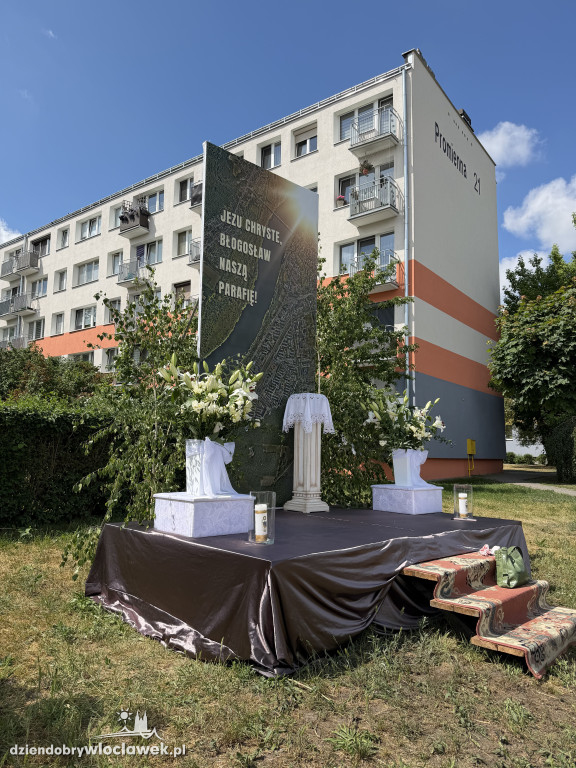 Procesja Bożego Ciała w Parafii Św. Józefa