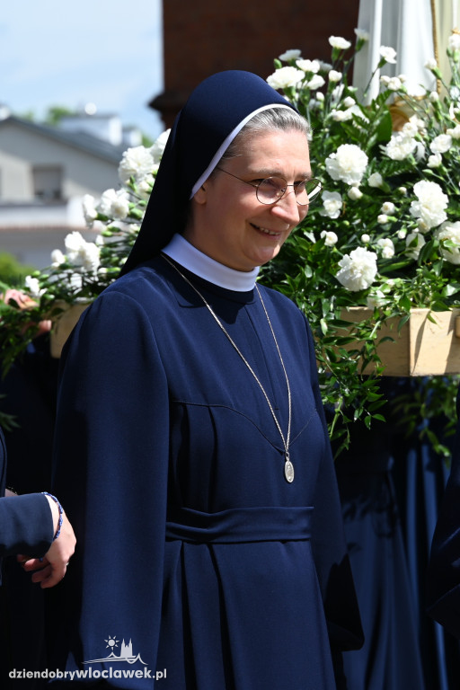 Procesja Bożego Ciała z włocławskiej katedry