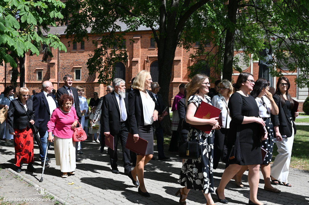 Procesja Bożego Ciała z włocławskiej katedry