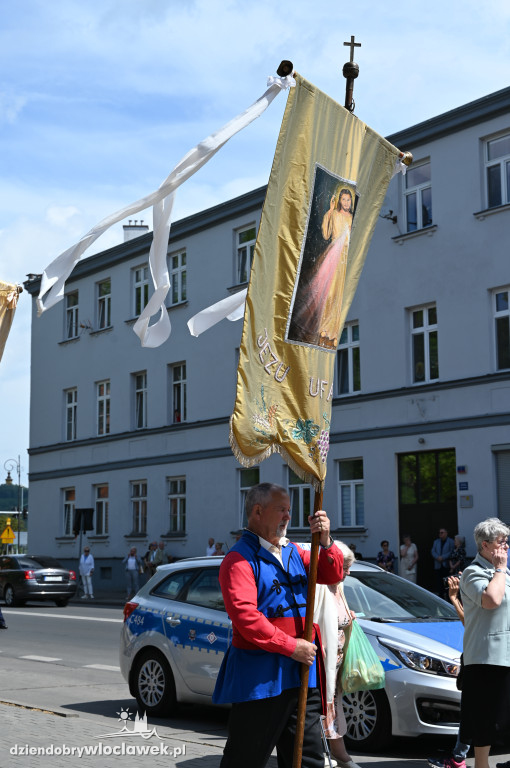 Procesja Bożego Ciała z włocławskiej katedry